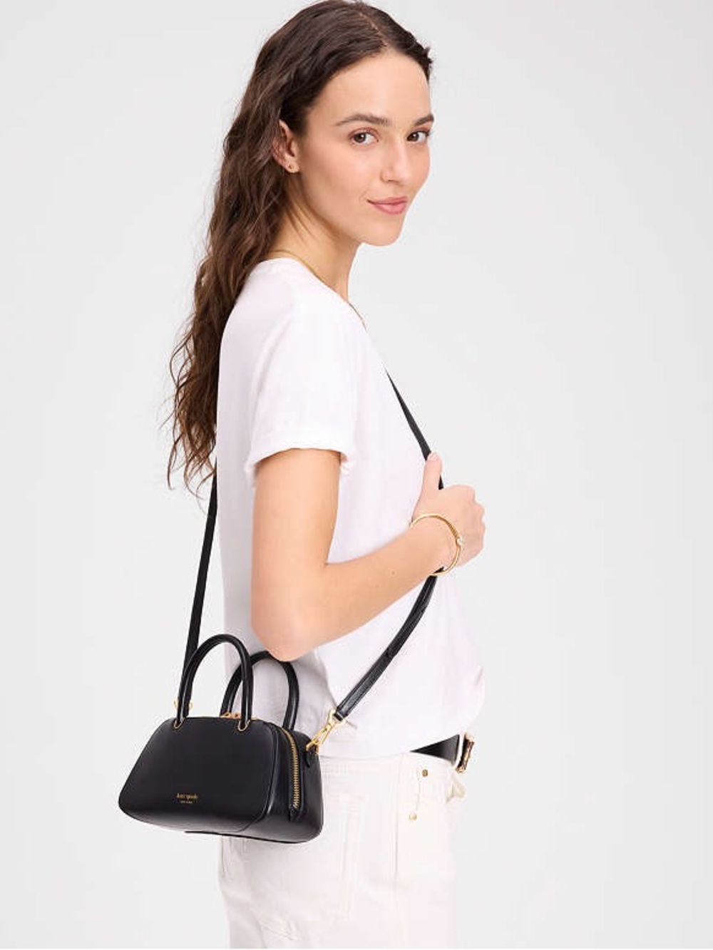 NWT Kate Spade Grace Mini East West Leather Crossbody $198 - Picture 3 of 13